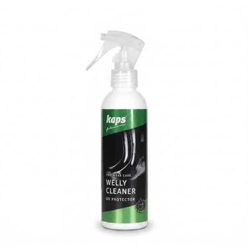 Kaps Welly Boot Cleaner | Wellington Boot and Rubber Footwear Cleaning Spray | UV Protection Boot and Shoe Care 200 ml - 7 fl. oz.