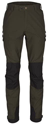 Pinewood Lappland 2.0 Hose für Herren für Outdooraktivitäten wie Wandern, Trekking, Hundesport, Jagd (C54, 153 MossGreen/Black)