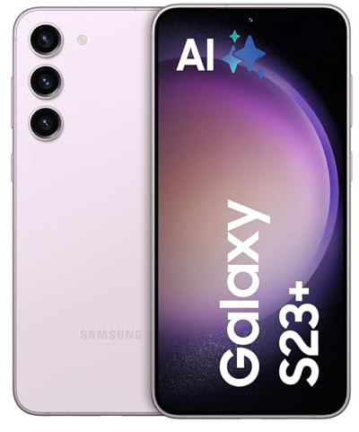 Samsung Galaxy S23+ AI-Android-Smartphone, 512GB, 4.700mAh Akku, Smartphone ohne Vertrag Lavender inkl. 36 Monate Herstellergarantie [Exklusiv bei Amazon]