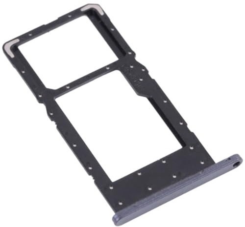 Compatibile con Samsung Galaxy Tab A7 Lite T225 T220 Carrello Vassoio Alloggio SUPPORTO adattatore SLOT PORTA CARD carrello per SCHEDA SIM + vano Memoria Micro Sd (nero)