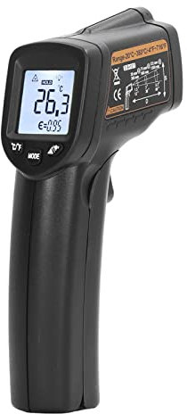 Thermomètre Infrarouge de Cuisson, Pistolet de Température, Thermomètre Industriel, Affichage LCD -20~380 ℃ (-4~716 ℉)
