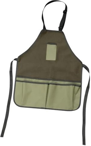 Peto Trabajo Hombre Delantales de trabajo for herramientas de jardinería, delantal de trabajo multifuncional con cuello ajustable for limpieza del hogar, regalo del Día del Padre, soldadura de carpint
