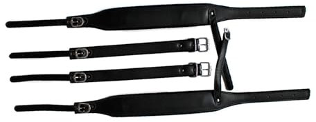 Oshhni Akkordeongurte Bassriemenverschleiß resistent stabiler Akkordeongürtel Einstellbare Länge, Beflockung