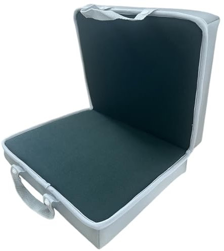 QmjdDymx Pad di Spugna ad Alta densità Cuscinetto in Ginocchio, Sedile in Ginocchio Pieghevole Portatile con Manici, Tappetino in Ginocchio per Il Giardinaggio e Lavoro sulle Ginocchia