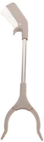 Pinza Plástico de Acero y Basura Inoxidable de Plegable | Herramienta de Recogida Portátil, Uso Multifuncional, Diseño Práctico y Resistente