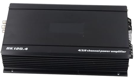 Amplificateur Stéréo Automobile 2000W avec Subwoofer pour la Moto UTV des Bateaux de Voiture, Amélioration Sonore