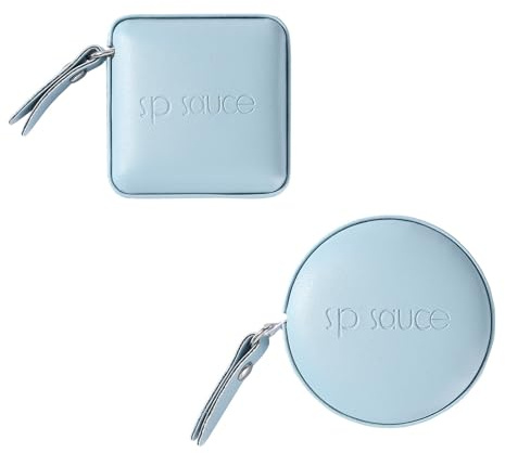 2 Pièces, Ruban à Mesurer Corps, Mètre Ruban Rétractable Double Face Souple 150cm pour Couture Taille du Corps Tour de Poitrine Tour de Tête Mesure de Longueur. (bleu)