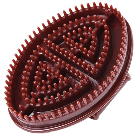 Meridian Massage Brush - Massage Brush | Peigne de massage relaxant pour les muscles | Brosse de massage en silicone portable pour soins à domicile, beauté, relaxation et routine de be