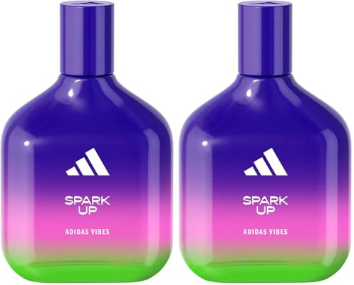 adidas Vibes Spark Up Eau de Parfum, per Tutti, Energizzante e Intrigante, Profumo a Lunga Durata, Arancia Dolce e Pepe Nero 100 ml