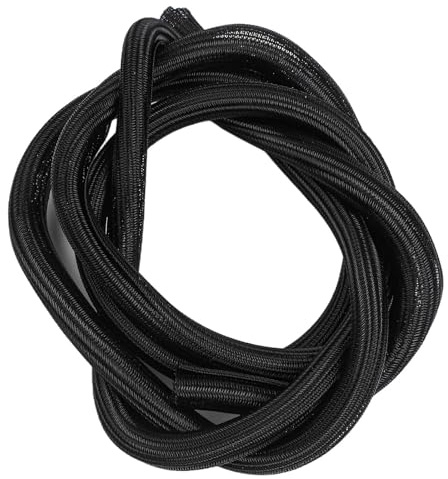 Gettimore Expandable Cable Management Sleeve 3M, Flame Retardant Nylon Protective Cover for Animal Resistant Wire Protection, 19mm Inner Diameter