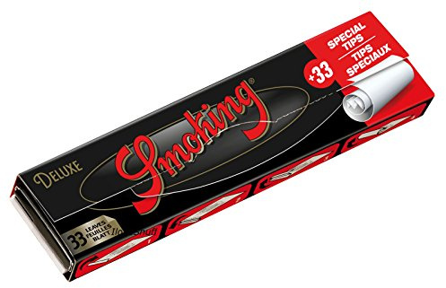 Smoking® Lot de 6 paquets de 33 feuilles de papier long et 6 x 33 filtres.