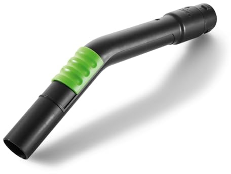 Festool Handrohr D 36 HR-K AS – Ergonomisches Saugrohr Antistatik | Staubsauger-Zubehör mit Luftregulierungsschieber, Durchmesser 36 mm, für Festool Sauger