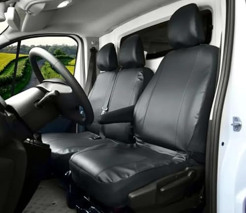Passgenaue Kunstleder Sitzbezüge VIP ideal angepasst 1+2 (3-Sitzer) Fahrzeugspezifisch Kunstleder | 4D-Z4L-DV-VIP-MV14-01-89