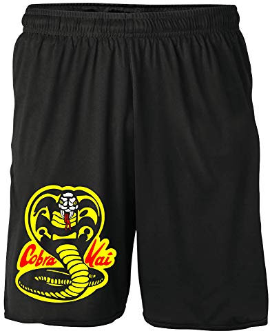 Cobra Kai Shorts | Dojo Karate Kid MMA Sommer Ultras Kurze Hose (S)