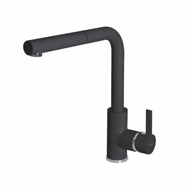 Elleci | Rubinetto cucina Granitek | C02 | Colore : G40 Nero