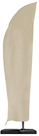 Funda Impermeable Sombrilla, Tela Oxford A Prueba De Rasgaduras Resistente Cubierta Para Sombrilla Voladiza Extra Grande, Impermeable, A Prueba De Viento, Anti-UV (Beige,280*30*81*45CM)