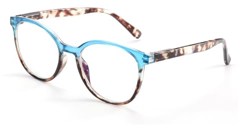 ZENOTTIC Blaulichtfilter Brille für Damen & Herren Computerbrille Anti-Blaulicht-Brille Superleichte Verringerung der Augenbelastung Mode mit Etui