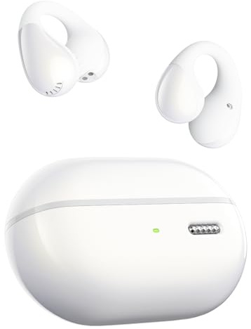 SoundPEATS PearlClip Pro Auriculares Bluetooth, Auriculares con Clip Abierto con Controlador de Doble Imán de 12 mm, Sonido 3D en Modo Película, EQ Dinámico, IPX5, Batería de 24 Horas, Carga Rápida