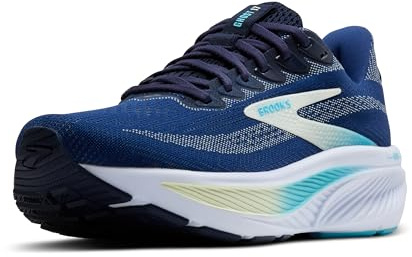 Brooks Women’s Ghost 17 Neutral Running Shoe - Navy/Green/Turquoise - 7.5 Medium