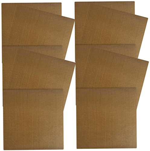 Ipetboom Wärmeisolationsaufkleber 10 Stück 12x10cm Selbstklebend Hitzebeständig Für Glätteisen Haarschutz Reisetauglich