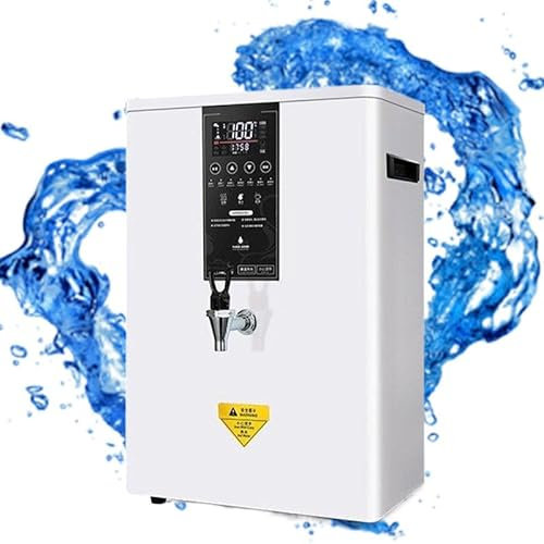 KJZQXYX Commercial Hot Water Dispenser, 50L/60L/80L Large Capacity Electric Dispenser Water Boiler, Step-Heating Fast Ready Water Boiler Machine (50l/H)