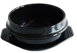DUANSIYU Tegame Terracotta Pentola in Pietra Termica in Ceramica Casseruola Bibimbap Casseruola Pentola for stufato Pentola in Ghisa con Coperchio(L)