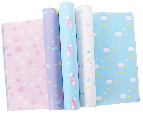 DEARMAMY 24blätter Geschenkpapier Für Geschenke Und Blumen Umweltfreundliches Papier Für Bastelprojekte Scrapbooking Und Stanzen Geeignet Für Geburtstage Hochzeiten Und