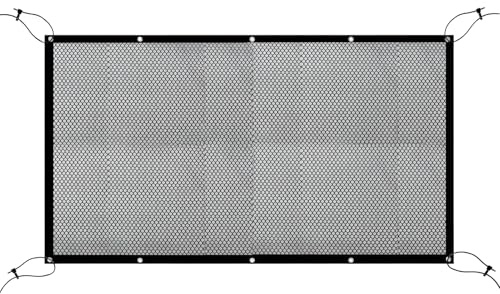 Red de seguridad para perros en coche | Barrera de separación entre asientos de coche | Red plegable, accesorios resistentes antideslizantes para coche o camión