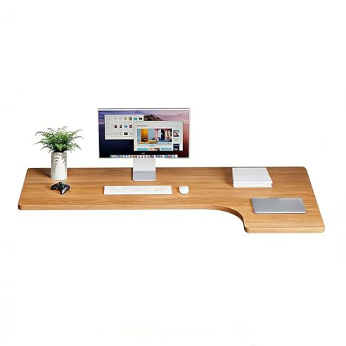 TRGCJGH Tavolo Pieghevole da Parete, Tavolo d’Angolo, Stazione di Lavoro, multifunzione Fissabile a Muro Tavolino Postazioni di Lavoro(Natural,120X60cm/47.2X23.6in)