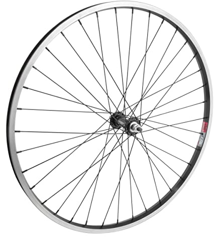 WheelMaster MTB Front Wheel, 26 x 1.5, 3/8 Bolt-On Hub, Black