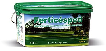 FERTICESPED ZULUETA. Abono organomineral especial césped. 5 Kg