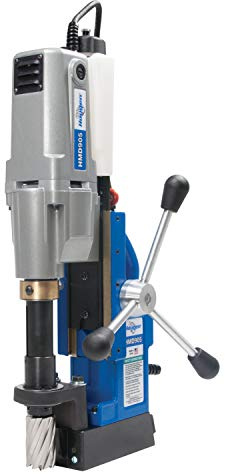 Hougen HMD905 115-Volt Magnetic Drill with Coolant Bottle and 2 Speed
