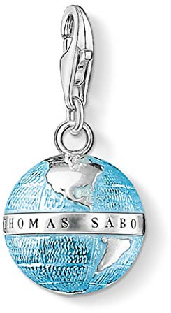 THOMAS SABO Damen-Charm-Anhänger Seestern Charm Club 925 Sterling Silber 1528-051-14