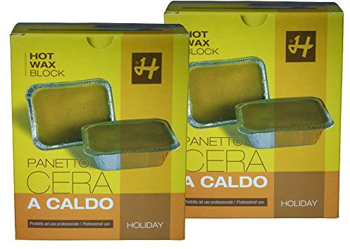 Warmwachse Holiday Classic Natural 2 x 1 kg Haarentfernung Waxing ohne Vliesstreifen