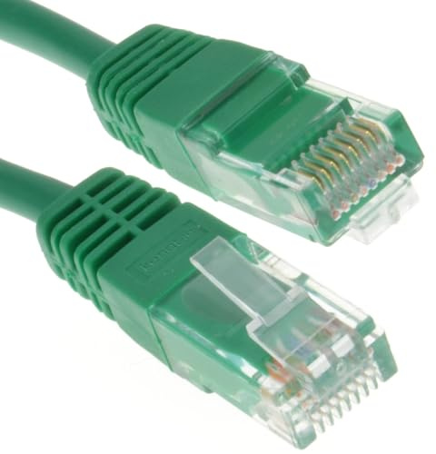 kenable Green Network Ethernet RJ45 Cat-5E UTP PATCH LAN COPPER Cable Lead 15m [15 metres]
