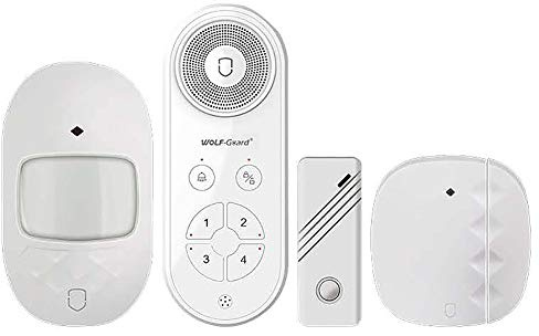 Kit di allarme per la casa senza fili con campanello, promemoria intelligente, facile da trasportare e per il sistema di sicurezza domestica