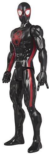 Hasbro Marvel Spider-Man Miles Morales-leksak, Spider-Man: Across the Spider-Verse-actionfigur på 30 cm för barn från 4 år, flerfärgad, F5643