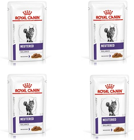 Royal Canin Expert Neutered Balance | 4er Pack | 4 x 12 x 85 g | Alleinfuttermittel für Katzen | Nassfutter für kastrierte ausgewachsene Katzen oder mit Neigung zur Gewichtszunahme