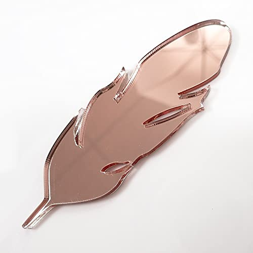 Acrylplatte, verspiegelt, 3 mm dick, Roségold, extrudiert