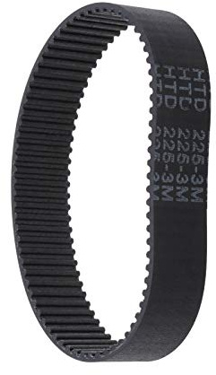 Create idea HTD 225-3M-17 75 Denti Cinghia Di Trasmissione In Gomma Cinghia Dentata Ad Anello Chiuso Compatibile Con PARKSIDE PEBS 900 BOSCH PBS75A-GBS75A-GBS75AE SILVERCREST