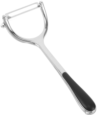 OFFSCH Coltello da Cucina in Zinco per Verdure Pelapatate con Manico Ergonomico Antiscivolo per Uso Casalingo Pelapatate per Frutta e Ortaggi