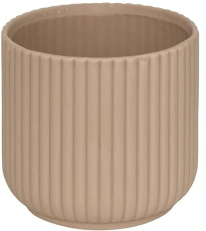 Atmosphera - Übertopf Nuria Keramik d13xh12cm - beige