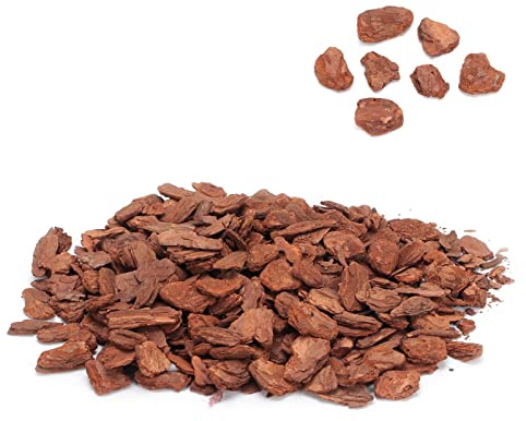 Lettiera in Corteccia per Rettili - Lettiera in Granuli di Corteccia di Pino per Tartarughe, Lucertole e Terrari (Granuli piccoli 250g)