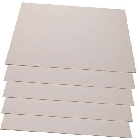 LALAFINA 5stücke Diy-karton Blanko-karton Bastelkarton Für Kindergarten Und Diy Handwerk Langlebig Und Sicher Für Junge Mädchen