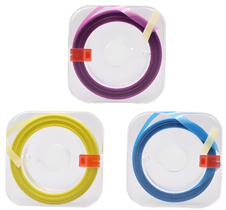 Zahnsandpapier, Interdental-Zahnsandpapier, Zahnpolieren, menschlicher Zahnsteinentferner - Zahnpolierstreifen für Tiefenreinigung - 4 mm x 6 m (lila, gelb, blau)