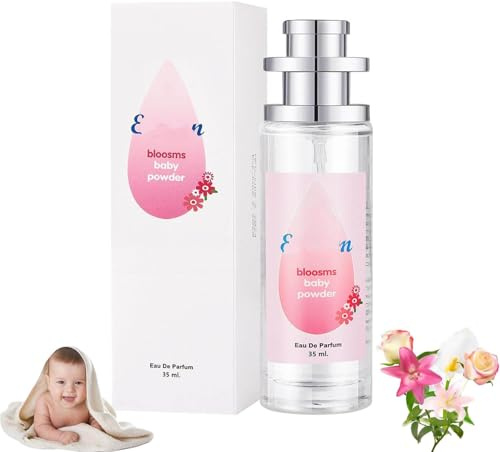 Profumo al Talco per Bambini, Spray Morbido per Bambini, Profumo per il Corpo con Fragranza Fresca, Idratante a Lunga Durata, Adatto a Uomini e Donne