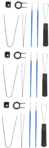 DIYEAH 3 Ensembles Kit Doutils pour Clavier Mécanique avec Pince Extractrice Brosse de Nettoyage et Accessoires Polyvalents Pratique pour Entretien DIY et Lubrification