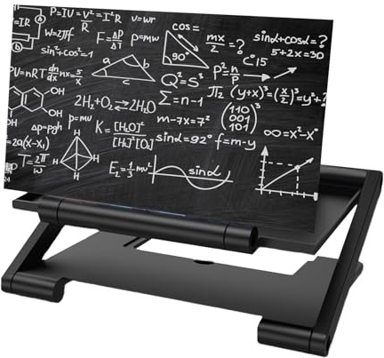 Handy-Bildschirmlupe – HD-verstellbarer Verstärker, 20,3 x 14,5 x 1,4 cm, Handy-Lupe mit faltbarem Ständer für Männer, Kinder, , Video, TV, Spiele und Videobetrachten