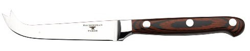 Rockingham Forge 18/10 Stainless Steel Universal Cheese Knife with Riveted Wooden Rosewood Handles CHK-8018