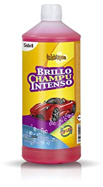 Sisbrill Shampooing Brillant Intense - Hautement Concentré 1:1000 - Nettoyant Voiture À Ph Neutre - 1 Litre